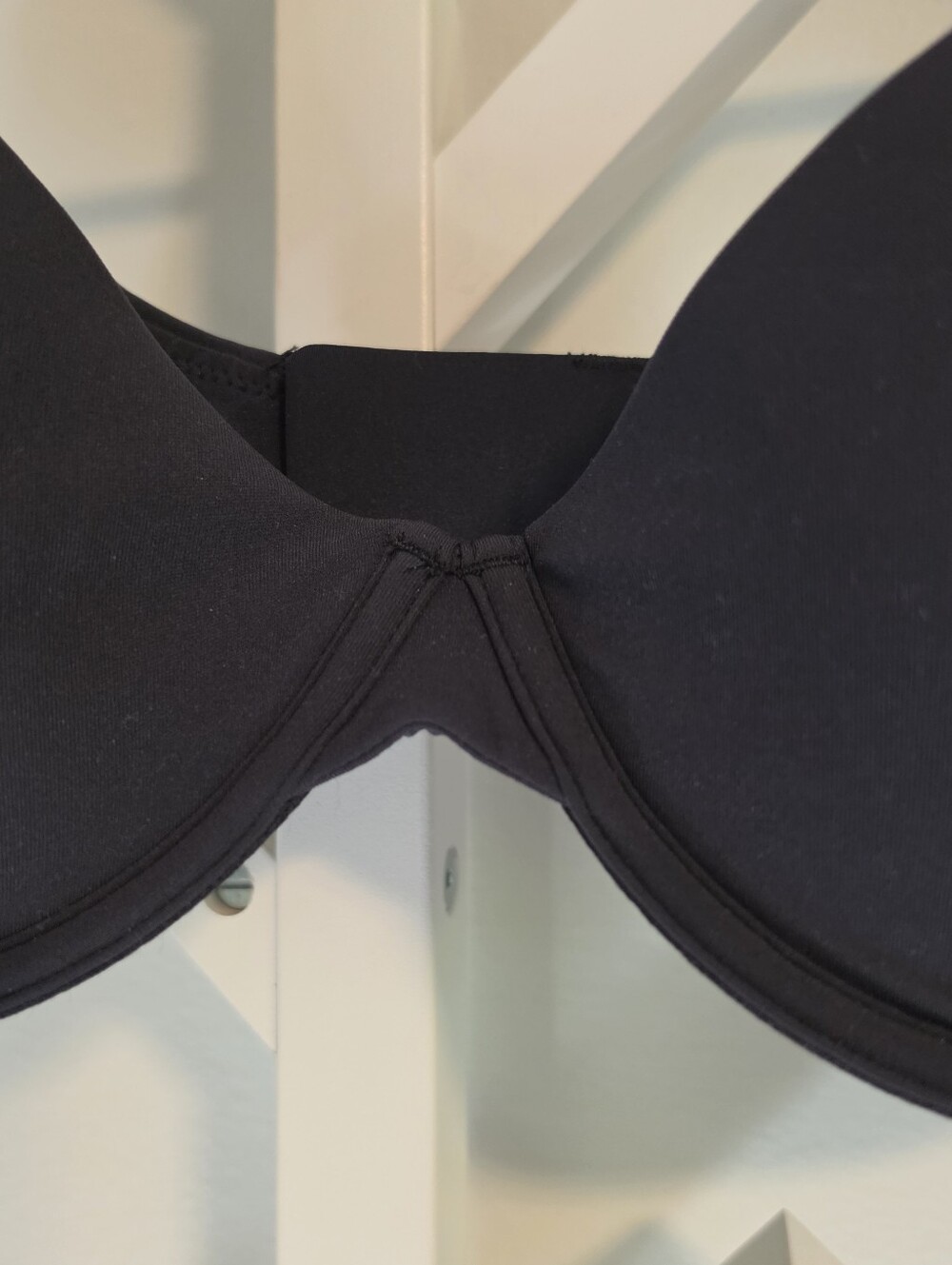 New!SKIMS Fits Everybody Unlined Demi Bra Onyx Black 36D New With Tags Underwire - Picture 4 of 8
